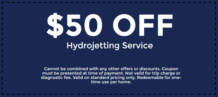 hydro jetting service discount